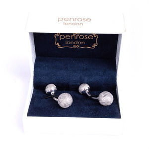 PENROSE GRAY CUFF-LINK | MENS